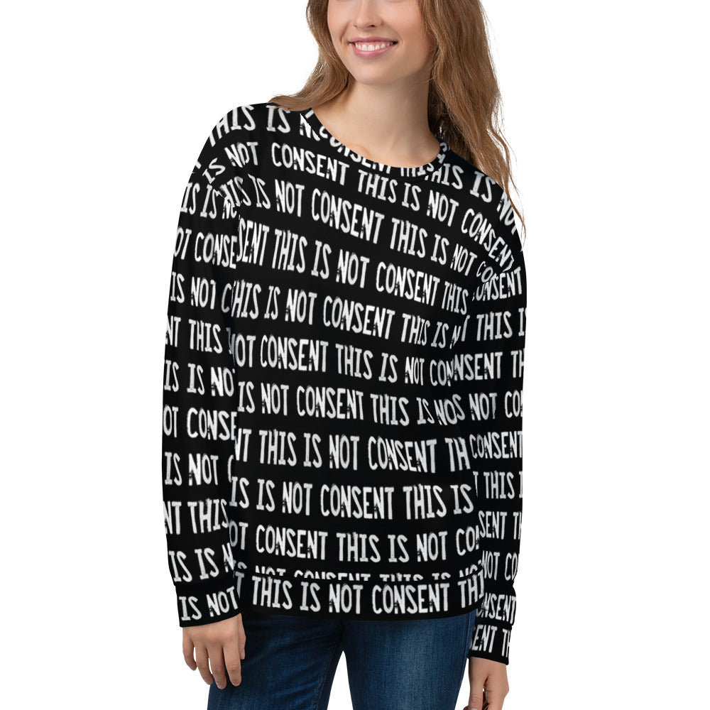 Black Unisex Sweatshirt