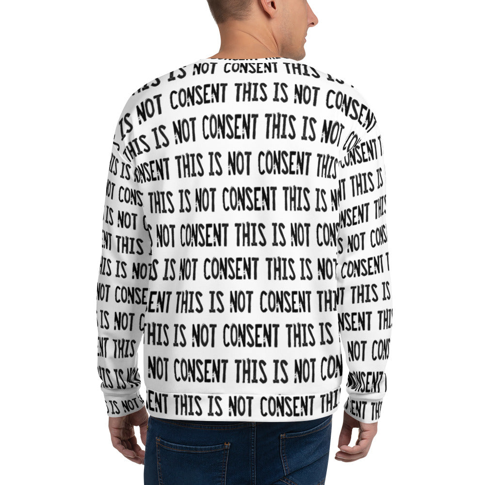 White Unisex Sweatshirt