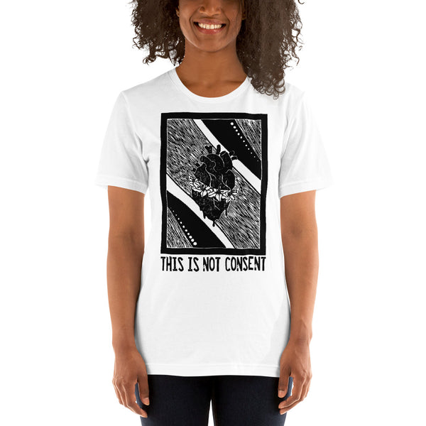 Bleeding Heart Block-Print Shirt