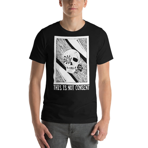 Skull Block-Print Shirt